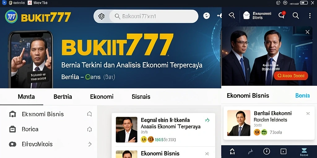 Tampilan antarmuka BUKIT777 yang menarik dan informatif.